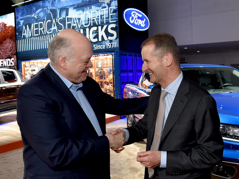 Ford a Volkswagen představují novou alianci